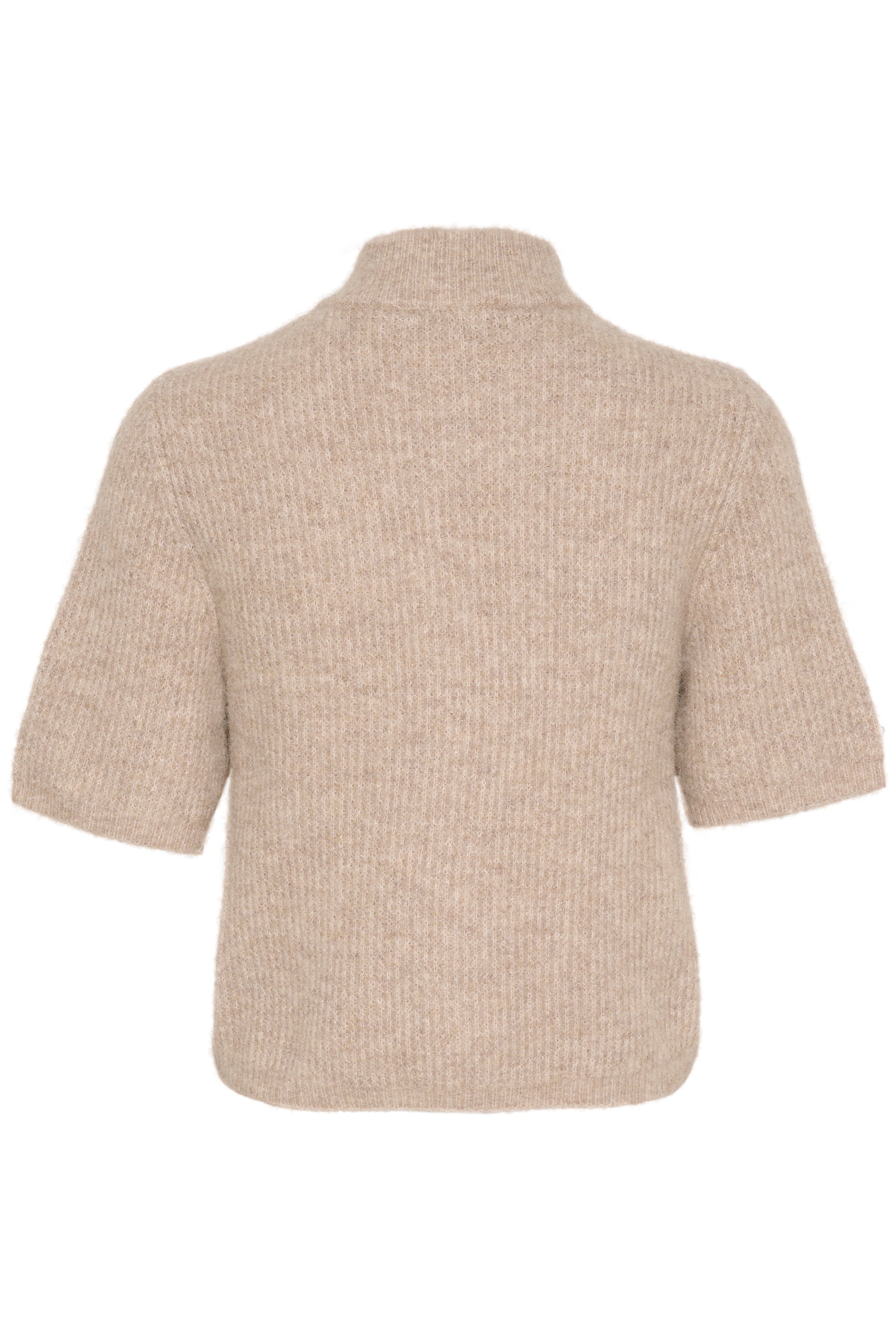 AlphaGZ uldcardigan - Warm Sand Melange